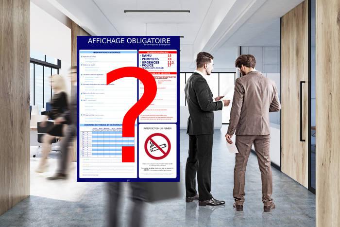 Les affichages obligatoires en entreprises
